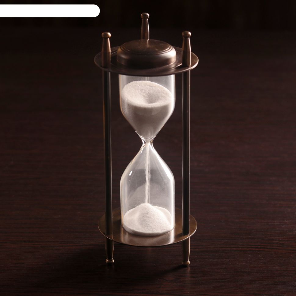 Сувенир песочные часы (5 мин) 16х6,5х6,5 см фото 1