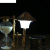 Часы песочные Уличный фонарик с подсветкой и карандашницей, 6.5х15.5х14.5  фото 3
