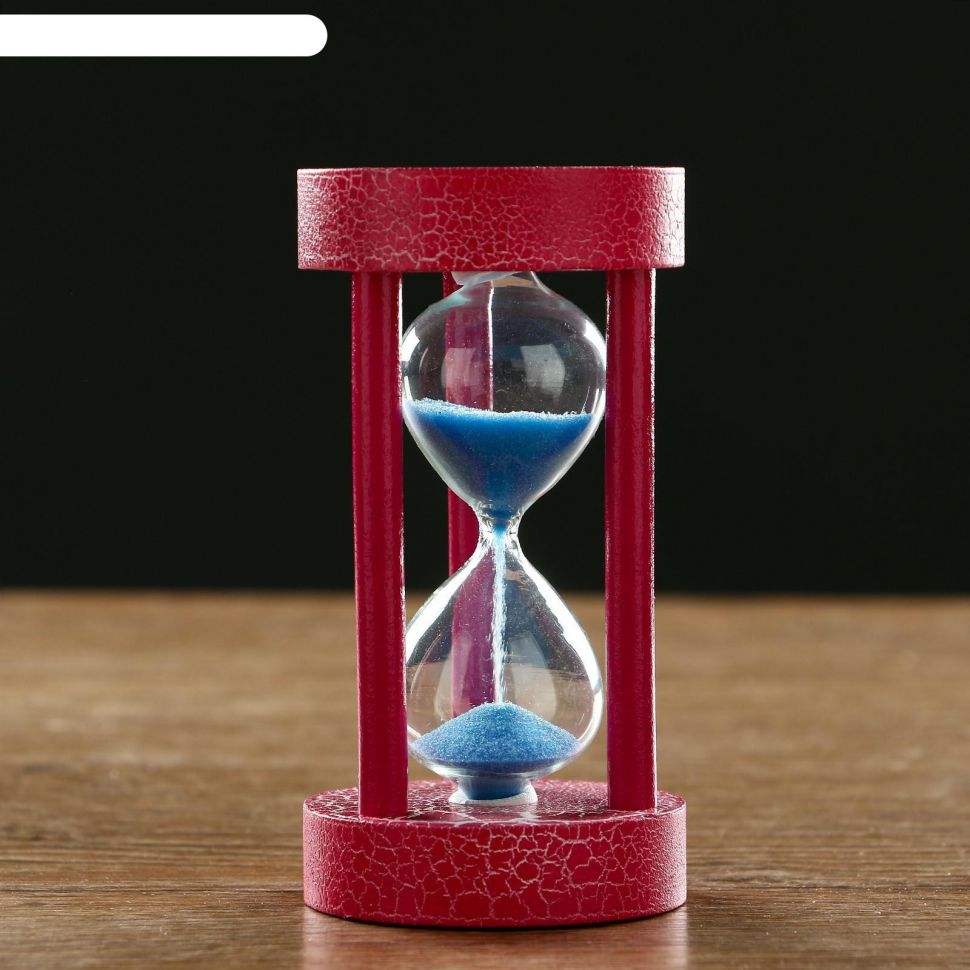 Часы песочные Кемадо, сувенирные, 6х11.5 см, песок микс фото 1