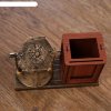 Часы песочные Селин с карандашницей и фоторамкой, 15.5х6.4х12 см фото 3