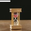 Часы песочные на 5 минут Эссаурия, 6х11.5 см, под дерево фото 1