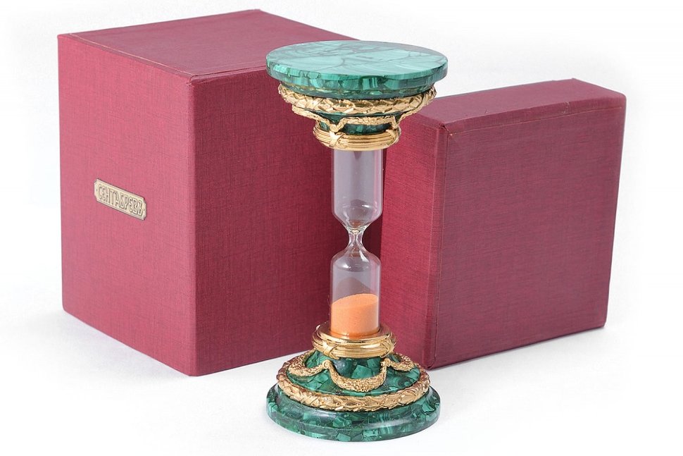 Часы песочные подарочные «Faberge» фото 1