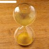 Часы песочные Диени 10х24.5 см, золотой песок фото 2