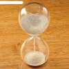 Часы песочные Виола 8х20 см, серебристый песок фото 2