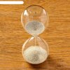 Часы песочные Витани 5х12.5 см, серебристый песок фото 2